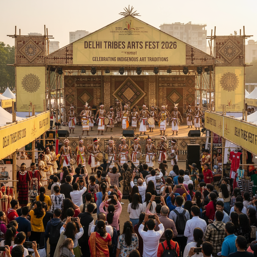 Delhi to Host Grand 'Tribes Arts Fest' 2026, Showcasing Rich Indigenous Heritage