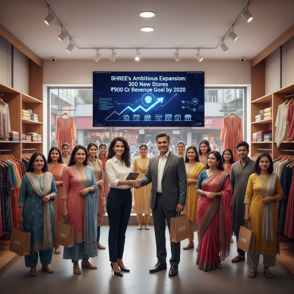 SHREE Gears Up for Massive Expansion: Targeting 300 Stores and Rs 900 Crore Revenue by 2030